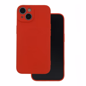 Simple Color Mag dėklas for Samsung Galaxy A17 4G / A17 5G raudonas