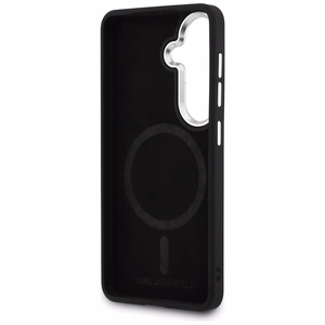 Karl Lagerfeld dėklas Embossed Ring Initials MagSafe Samsung Galaxy S26 rudas
