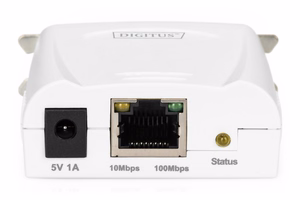 Digitus DN-13001-1 spausdinimo serveris Eterneto LAN Balta