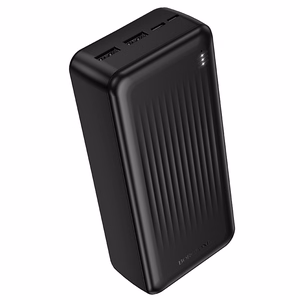 Borofone BJ78B Clever išorinė baterija 30000mAh 2xUSB juoda