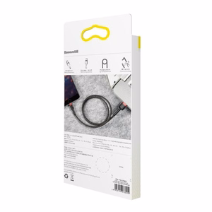 Baseus Cafule USB Lightning Cable 1,5A 2m (Black+Red)