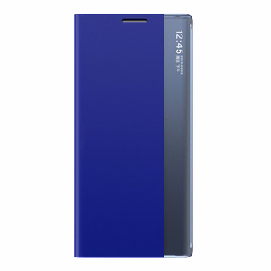 Чехол New Sleep Case с функцией подставки для Samsung Galaxy A03s (166.5) синий