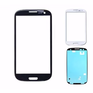 Outer Screen Glass Compatible With Samsung I9300 S3 Red HQ