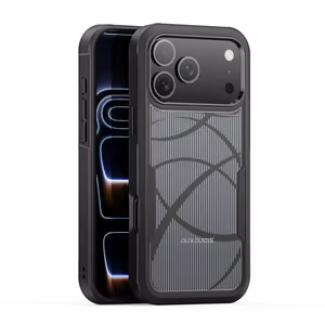 Чехол Dux Ducis Shld для Apple iPhone 17 Pro чёрный узор Rhythm