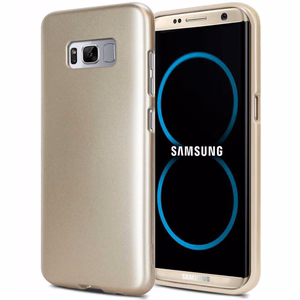 Mercury I-Jelly case for Samsung Galaxy S8+, gold