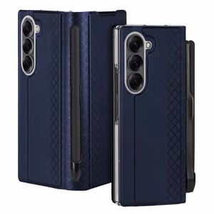 DUX DUCIS dėklas BRIL PEN HOLDER SAMSUNG Z FOLD 7 5G mėlyna