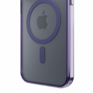 3mk Frosty Magnetinis dėklas telefonui Apple iPhone 16E - violetinis
