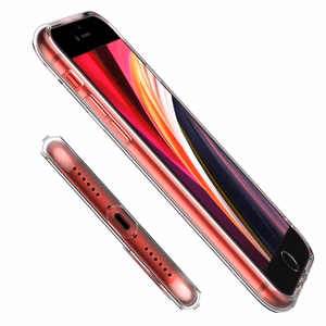 Чехол для iPhone 7 / 8 / SE 2020 / SE 2022 Clear Case 2 мм Box прозрачный