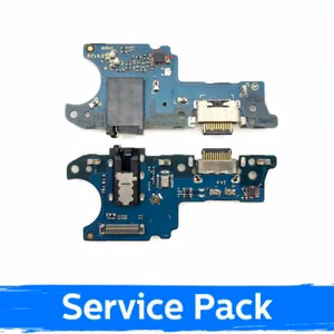 Įkrovimo jungtis skirta Samsung A037G A03s su lankstiu kabeliu / Plata (Service Pack)