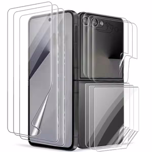 Ekrano apsauga Flexible Clear HD rinkinys 2in1 Samsung F751 Z Flip7 (Bulk)