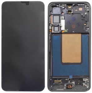 Ekranas Samsung S926 S24 Plus su lietimui jautriu stikliuku ir rėmeliu Black originalus (assembled service pack)