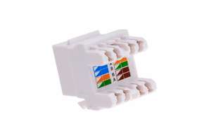 Alantec MKN-U5-1 laidų jungtis RJ45 balta