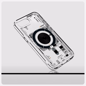Spigen Ultra Hybrid Magnetinis dėklas telefonui iPhone 16e Neo One - skaidrus