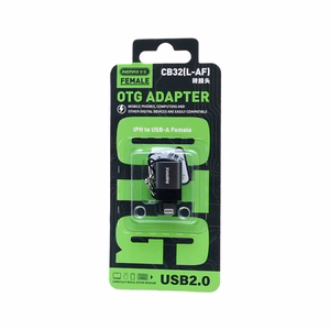 Adapteris Remax CB32 Lightning to USB-A (USB2.0) OTG