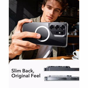 ESR Classic Hybrid MagSafe Чехол для Samsung Galaxy S26 Ultra прозрачный
