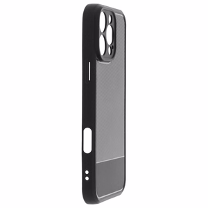 Paprastas anglies dėklas iPhone 16 Pro Max 6,9" juodas
