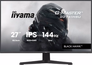 iiyama G-MASTER G2741HSU-B1 kompiuterio monitorius 68.6 cm (27") 1920 x 1080 pikselių Full HD juodas