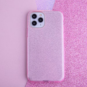 Blizgus 3in1 dėklas Xiaomi Redmi Note 10 4G / 10S rožinis