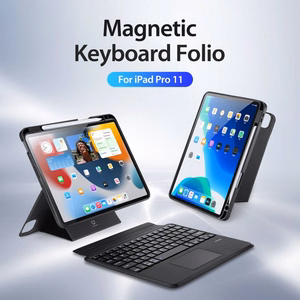 Dėklas su klaviatūra Dux Ducis DK Apple iPad Pro 11 2018/2020/2021/2022 juodas