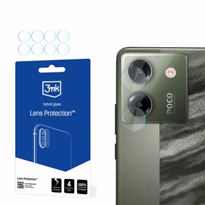 Hibridinis stiklas kameros objektyvui 3mk objektyvo apsauga Xiaomi Poco M7 Pro 5G