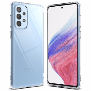 Ringke Fusion TPU dėklas su rėmeliu Samsung Galaxy A73 skaidrus