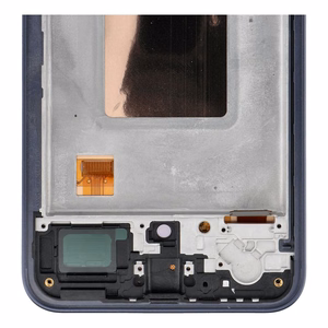 REWA OLED LCD ekranas su rėmeliu, skirtas SAMSUNG A35, juodas