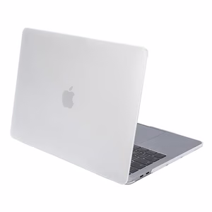 Tucano Nido kieto korpuso dėklas, skirtas MacBook Air 15" (M4, 2025 / M3, 2024 / M2, 2023), skaidrus