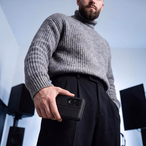 Tech-Protect Wallet dėklas Samsung Galaxy Z Fold 8, juodas