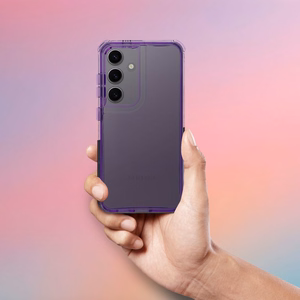MATRIX CLEAR dėklas telefonui SAMSUNG A07 šviesiai violetinis