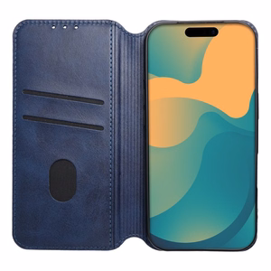 Чехол-книжка для iPhone 17 / 18 Cubic Book синий