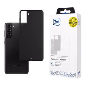 Samsung Galaxy S21 5G - 3mk matinė dėklas juoda