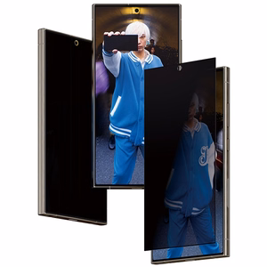 PanzerGlass itin platus privatumo apsauginis stiklas su pozicionieriumi Samsung Galaxy S24 Ultra