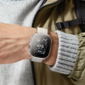 AmazingThing Radix grūdintas stiklas su dėklu Apple Watch UItra 3 49mm - Skaidrus
