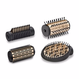 BaByliss Big Hair Luxe AS970E – karšto oro plaukų formavimo šepetys, 3 temperatūros režimai, 650 W, juodas / auksinis