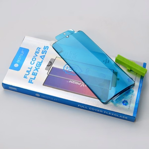 3D Edge Nano Flexi Glass Hybrid viso ekrano apsauga su rėmu skirta Xiaomi Mi 11 skaidrus