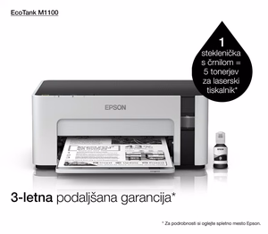 Epson EcoTank M1100 rašalinis spausdintuvas 1440 x 720 DPI A4