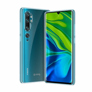 Чехол Crong Crystal Slim для Xiaomi Mi Note 10 / Mi Note 10 Pro, прозрачный