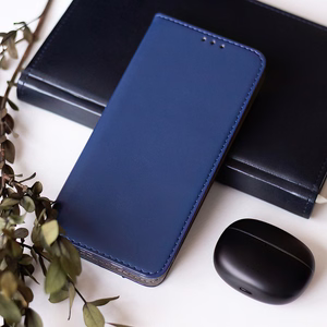 Išmanusis magnetinis dėklas telefonui Xiaomi 15T Pro 5G tamsiai mėlynas