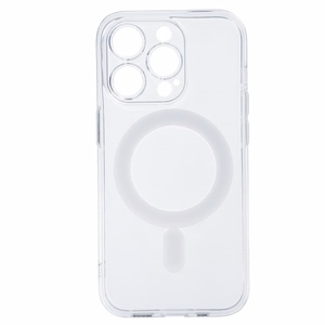Tel Protect MagSilicone dėklas iPhone 14 Pro skaidrus