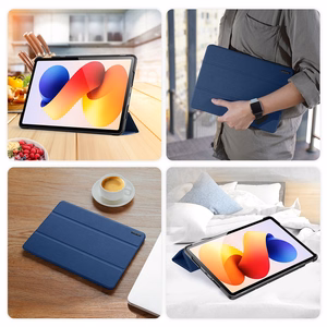 Dėklas Dux Ducis Domo Xiaomi Redmi Pad 2 Pro 12.1 tamsiai mėlynas