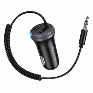 Borofone Audio Bluetooth Receiver AUX BC64 Contento black