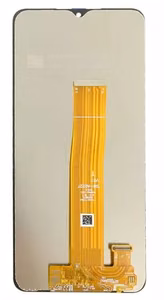 LCD экран Samsung A022F M127 A02 M12 (A022F LCD коричневый шлейф) с тачскрином чёрный Оригинал