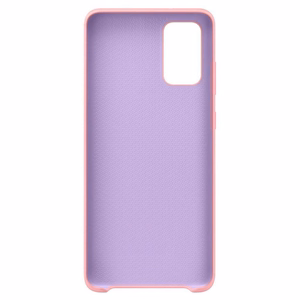 Silicone Чехол мягкий гибкий резиновый для Samsung Galaxy A03s красный