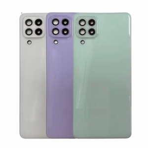 Задняя крышка для Samsung A226 A22 5G / белый / (с линзой камеры) HQ