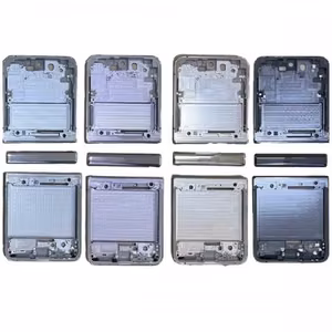 Средняя рамка корпуса для Samsung F721 Z Flip4 (Розовое золото)