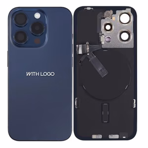 Galinis dangtelis suderinamas su iPhone 15 Pro / Blue Titanium / (visos dalys įtrauktos) / OEM