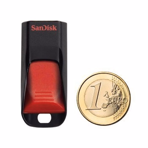 SanDisk Cruzer Blade USB atmintukas 32 GB USB A tipo 2.0 Juoda, Raudona