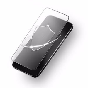Forcell itin skaidrus apsauginis stiklas – Xiaomi Redmi 12 / Redmi 13, juodas