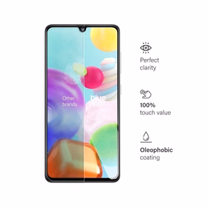 Tempered glass to Samsung Galaxy A41 Blue Star