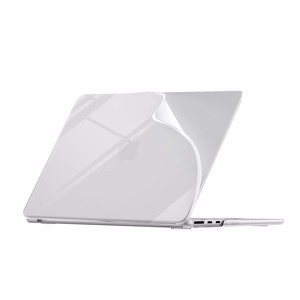 Tech-Protect Softshell deklas MacBook Air 15 colio 2023 / 2024 / 2025 / 2026, skaidrus